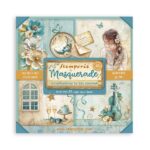 Block 30x30  de Scrapbooking 22 hojas  (12"x12") Una cara - Masquerade