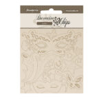 Decorative chips cm 14x14 - Masquerade mascaras