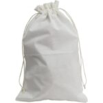 Saco pequeño blanco 25dx38