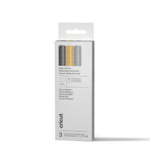 juego de 3 rotuladores oro plata y negro + adaptador Cricut