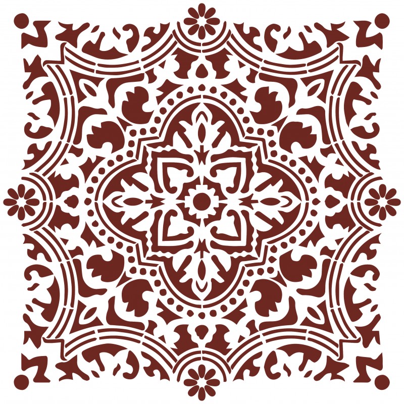 stenncil-mnc018-25x25cm Miss Stencils 25x25 018 - Imagen 1