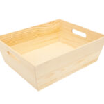 Caja  madera 39x32x13
