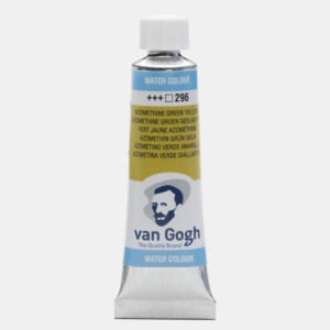Acuarela Van Gogh 296 acometino verde Amarillo  10ml.