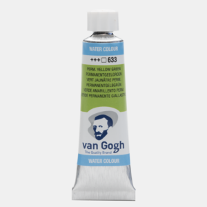 Acuarela Van Gogh 633 verde amarillento perm 10ml.