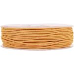 goma cordon elastico naranja 1M