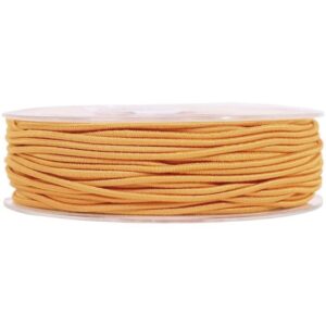 goma cordon elastico naranja 1M