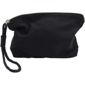 Neceser Negro 100% algodón 180gr. 23x15x4