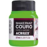 Shake paint (cuero) Acrilex 37 ml 101 verde