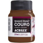 Shake paint (cuero) Acrilex 37 ml 474 castaño