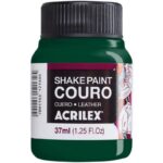 Shake paint (cuero) Acrilex 37 ml 511verde bandera
