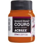 Shake paint (cuero) Acrilex 37 ml 517 naranja