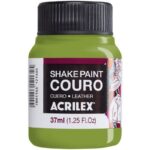 Shake paint (cuero) Acrilex 37 ml 802 verde manzana
